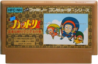 Ninja Hattori-kun, Игра для Денди, Famicom Nintendo, made in Japan.