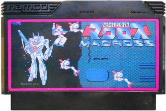 Macross, Игра для Денди, Famicom Nintendo, made in Japan.