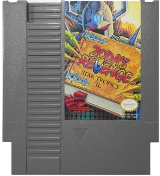 Zoda&#039;s Revenge: StarTropics 2. Игра для NES (Made in Japan)