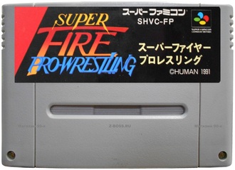 &quot;Super Fire Pro-Wrestling&quot; in Box. Игра для Супер Нинтендо (SNES)