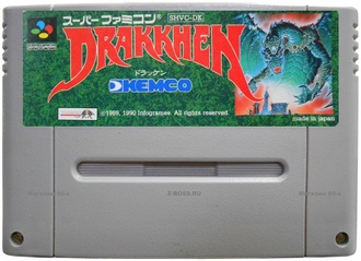 &quot;Drakkhen&quot; no box, Игра для Nintendo Super Famicom NTSC-Japan