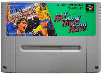 &quot;Hat Trick Hero&quot; no box, Игра для Nintendo Super Famicom NTSC-Japan