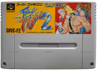 &quot;Final Fight 2&quot; no box, Игра для Nintendo Super Famicom NTSC-Japan