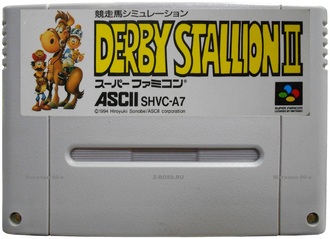 &quot;Derby Stallion 2&quot; no box, Игра для Nintendo Super Famicom NTSC-Japan