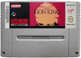 Lion King, Игра для Супер Нинтендо (SNES, PAL Version)